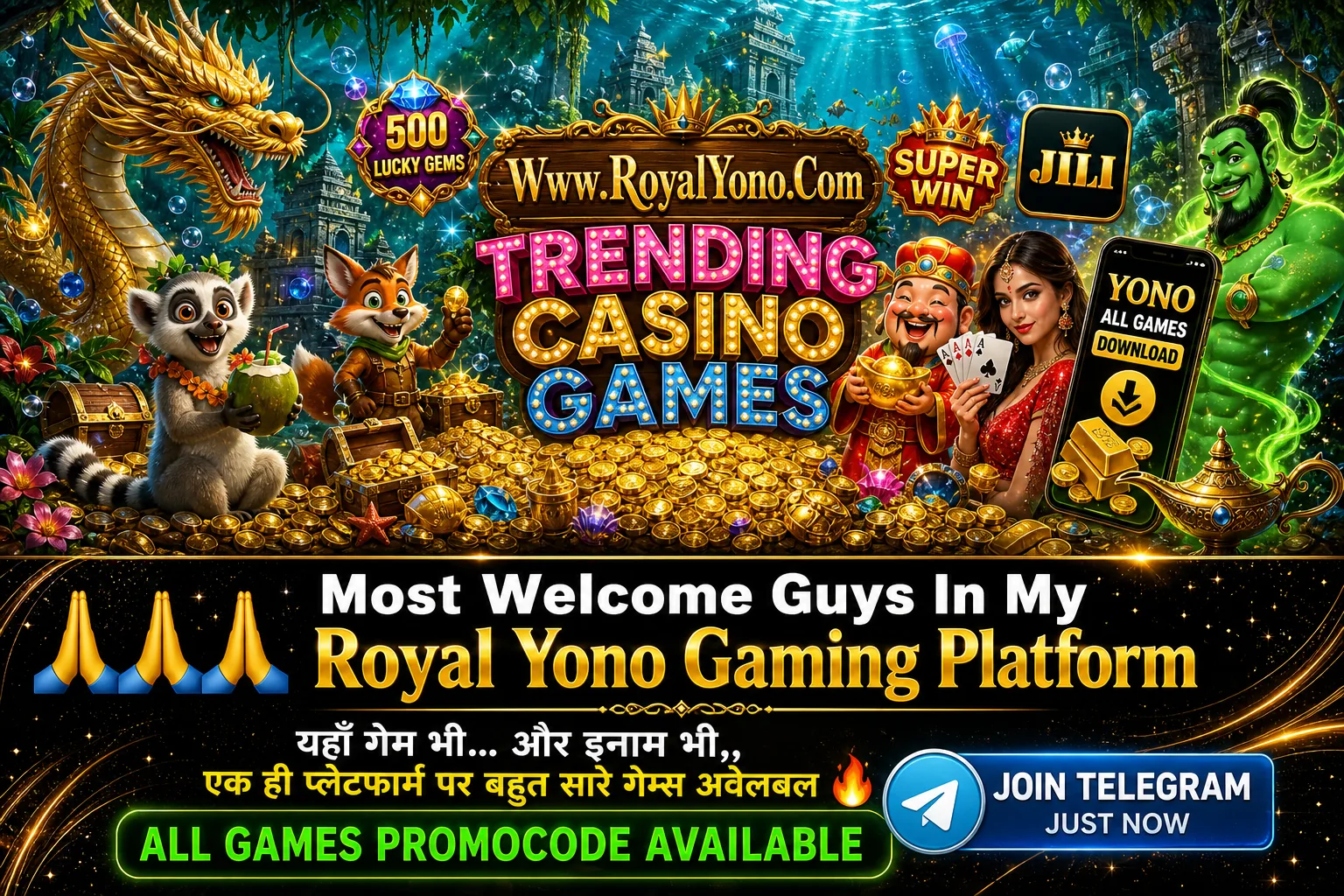 www.RoyalYono.com — Trending casino games, Yono rummy, teen patti, 777 slots & daily bonuses